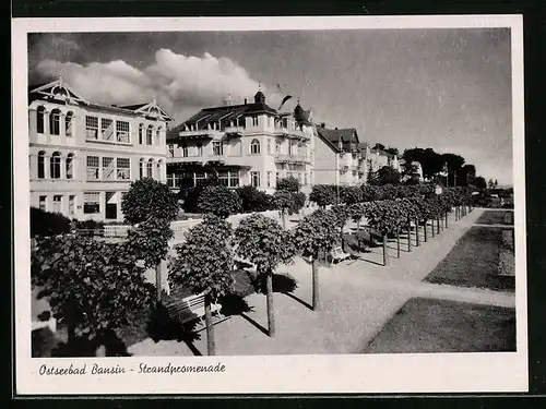 AK Bansin, Strandpromenade