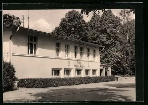 AK Heringsdorf /Neuhof, FDGB-ErholungsheimEdgar André