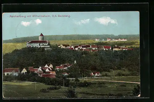 AK Reichenberg, Wilhelmsheim, O/A. Backnang