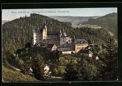 AK Lauenstein, Burg Lauenstein, Thüringisch-Fränkische Grenzwarte