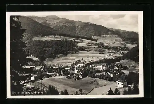 AK Colle Isarco, Ortsansicht aus der Vogelschau