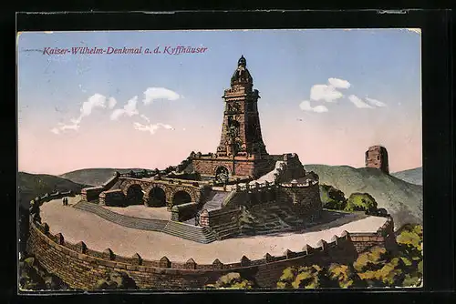AK Kyffhäuser, Kaiser Wilhelm-Denkmal