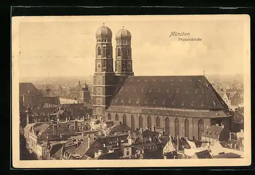 AK München, Die Frauenkirche