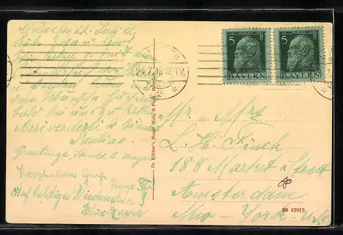 AK München, Die Frauenkirche