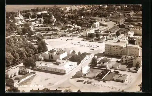 AK Hamina, Ort aus der Vogelschau