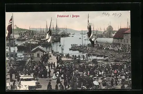 AK Bergen, Fisketorvet, Fischmarkt
