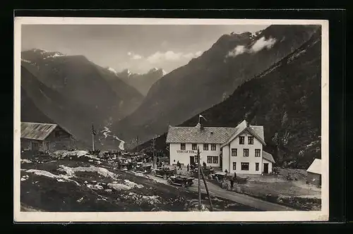 AK Videsæter, Gasthaus an einer Passstrasse