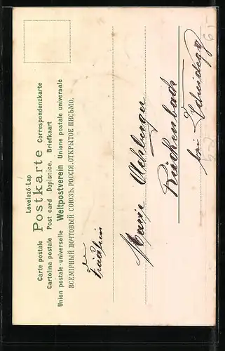 Präge-AK Seitenportrait einer Dame mit Lockenfrisur, Jugendstil