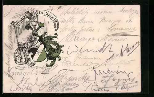 AK Realia II sei`s Panier!, Studentenwappen