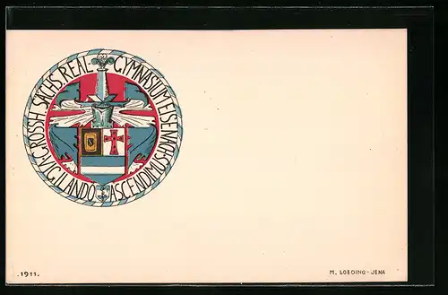 AK Eisenach, Studentenwappen des Grossh. Sächs. Realgymnasiums