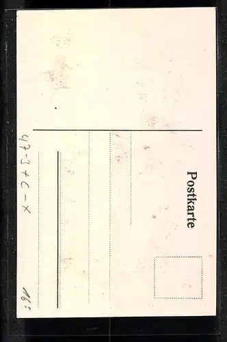 Künstler-AK Winterthur, Diplom 1923, Technikum