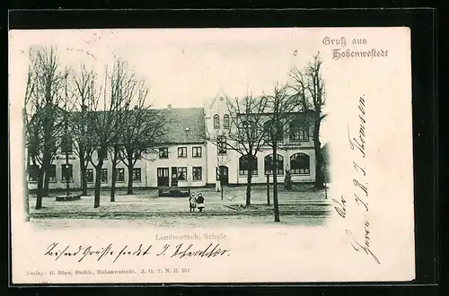AK Hohenwestedt, Landwirtschaftliche Schule