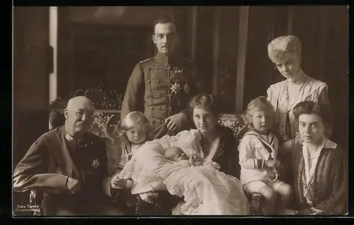 AK Herzog von Cumberland mit seiner Familie