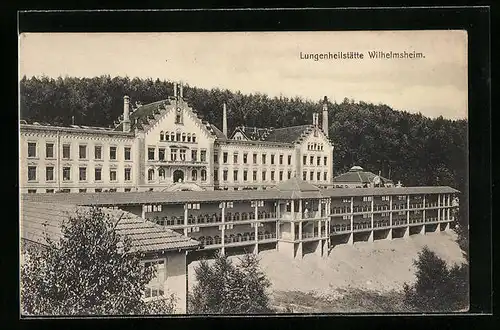 AK Oppenweiler, Kurhotel und Lungenheilstätte Wilhelmsheim