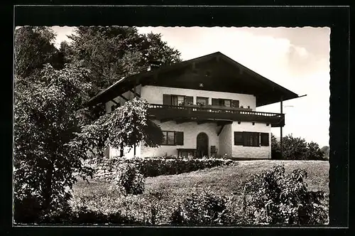 AK Oberaudorf, DJH-Schauerhaus mit Gartenanlage