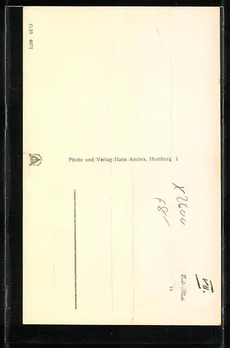 AK Güstrow i. Meckl., Ansicht auf das Postamt