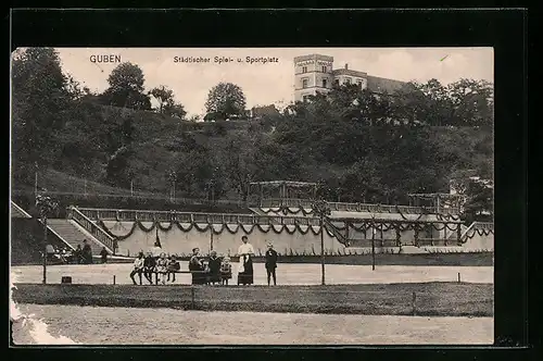 AK Guben, Städtischer Spiel- und Sportplatz