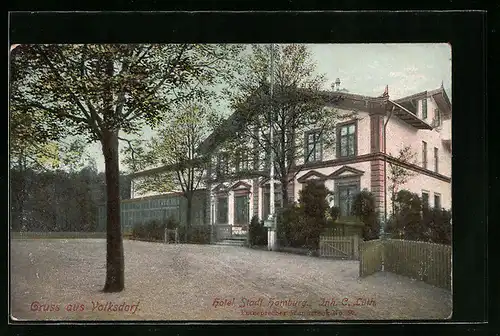 AK Volksdorf, Hotel Stadt Hamburg