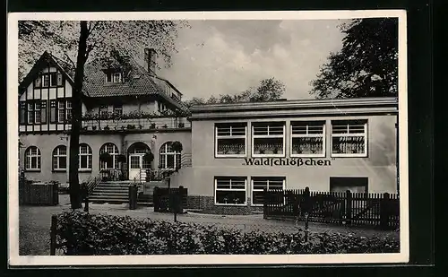 AK Rickling, Gasthaus Waldschlösschen