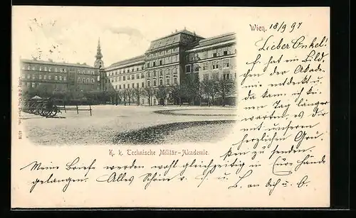 AK Wien, K. k. Technische Militär-Akademie