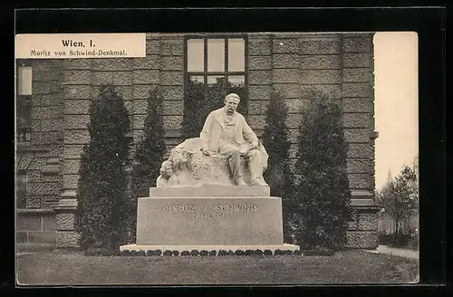 AK Wien, Moritz von Schwind-Denkmal