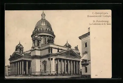 AK St. Pétersbourg, La Cathedrale de St. Isaac