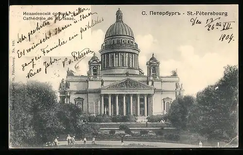 AK St. Pétersbourg, Cathedrale de St. Isaac