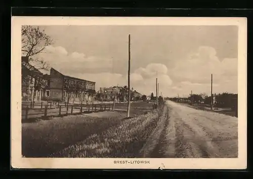 AK Brest-Litowsk, Ortsansicht