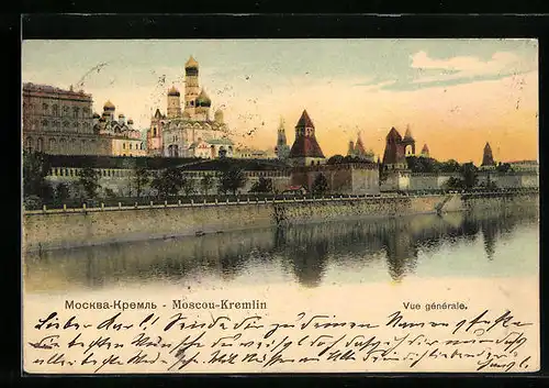 AK Moscou-Kremlin, Vue generale