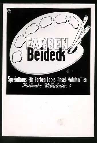 Fotografie Reklame Farben - Beideck, Karlsruhe, Wilhelmstr. 4
