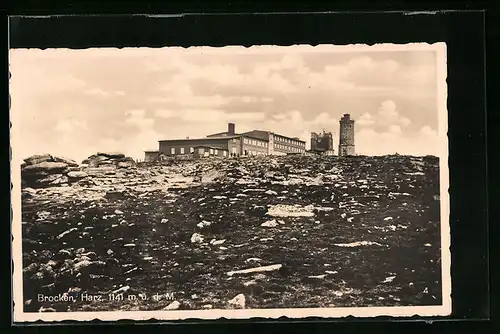 AK Brocken, Hotel und Aussichtsturm