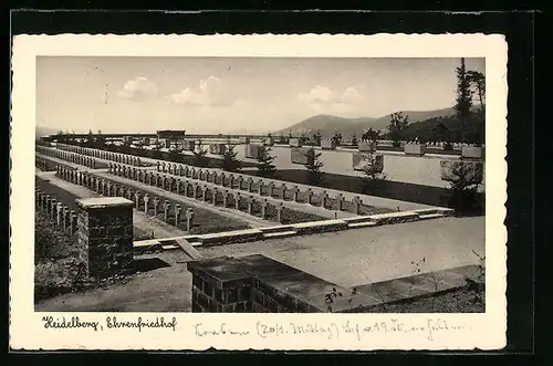 AK Heidelberg, Ehrenfriedhof