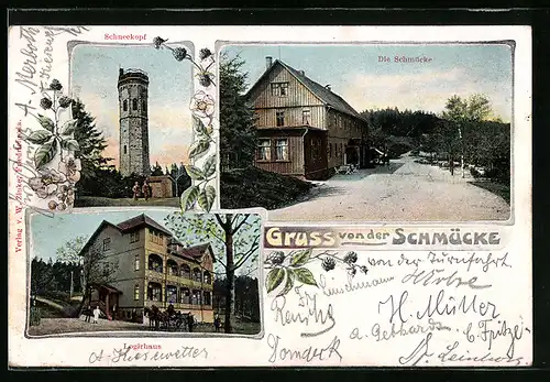 AK Schmücke, Schneekopf und Logirhaus