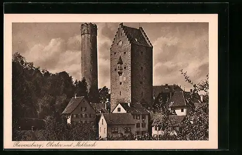 AK Ravensburg, Obertor und Mehlsack