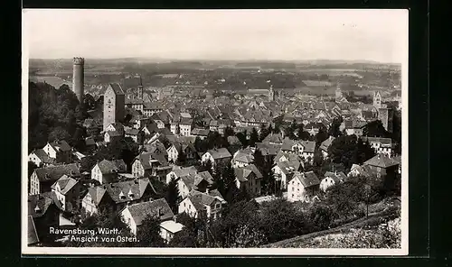 AK Ravensburg, Ansicht von Osten