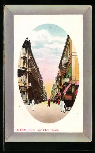 AK Alexandria, Rue Chérif Pasha