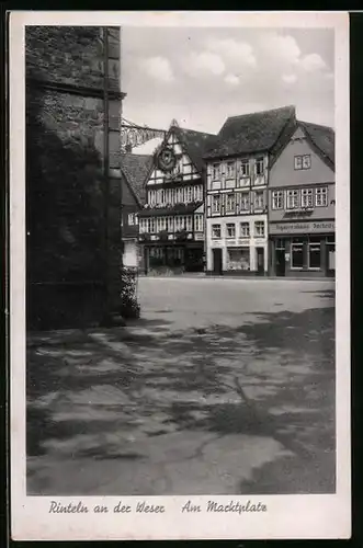 AK Rinteln an der Weser, Am Marktplatz