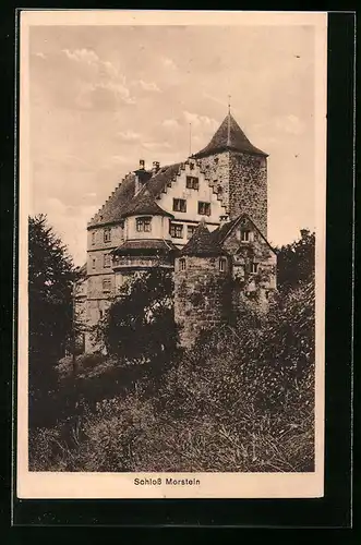 AK Gerabronn, Totalansicht vom Schloss Morstein