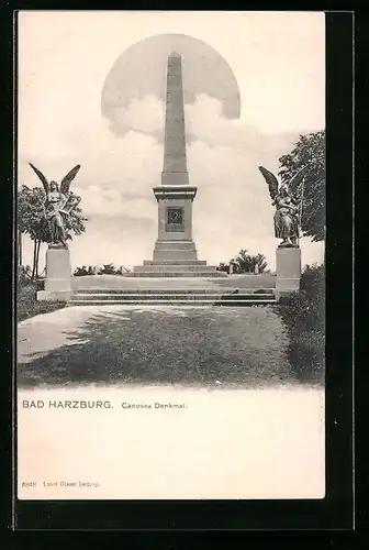 AK Bad Harzburg, Canossa Denkmal