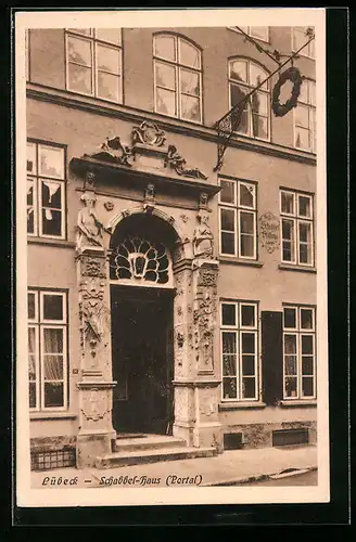 AK Lübeck, Schabbel-Haus Portal
