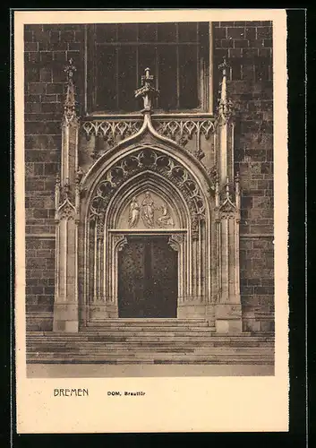 AK Bremen, Die Brauttür am Dom