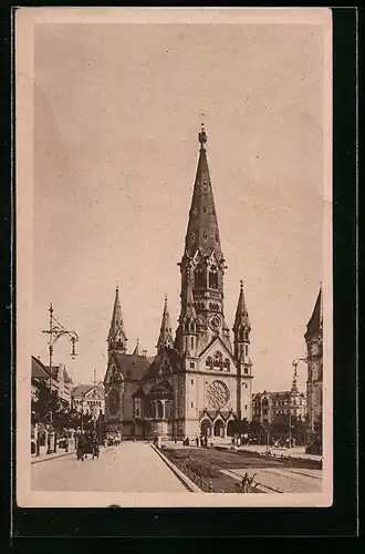 AK Berlin, Kaiser-Wilhelm-Gedächtniskirche