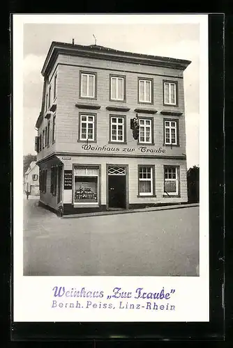 AK Linz / Rhein, Restaurant Weinhaus Zur Traube