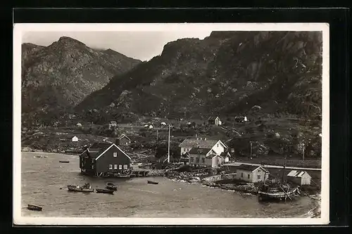 AK Digermulen, Teilansicht am Wasser