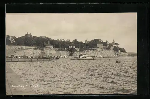 AK Kristiania, Hafenansicht