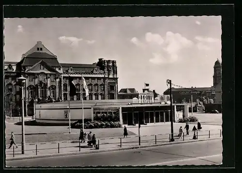 AK Berlin, Ausstellungspavillon am Alexanderplatz