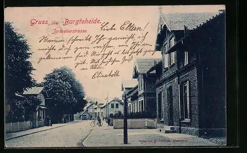 AK Bargteheide, Ansicht der Jersbekerstrasse