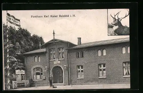 AK Reinfeld i. H., Forsthaus Restaurant Karl Kaiser