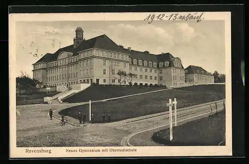 AK Ravensburg, Neues Gymnasium mit Oberrealschule