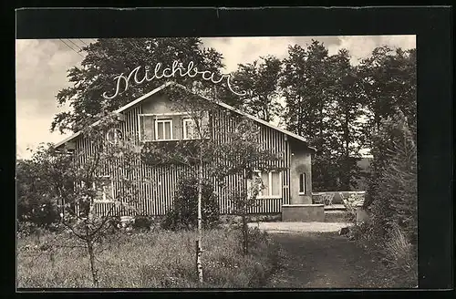 AK Frauenwald /Rstg., HO-Café Milchbar im Wald